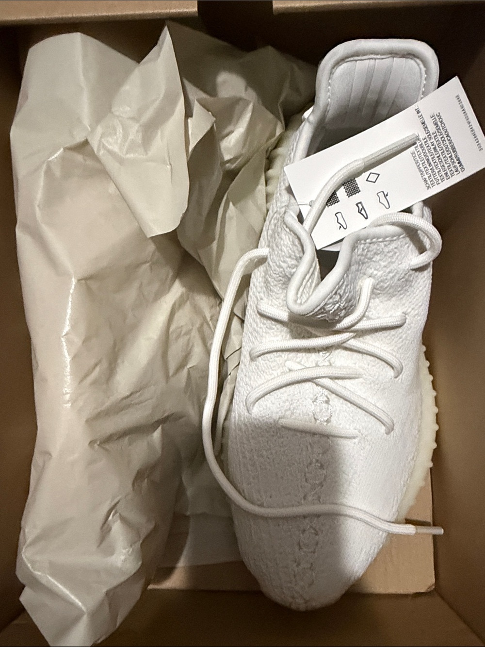Adidas Yeezy Boost 350 V2 Cream White CP9366 Size 7.5 NEW